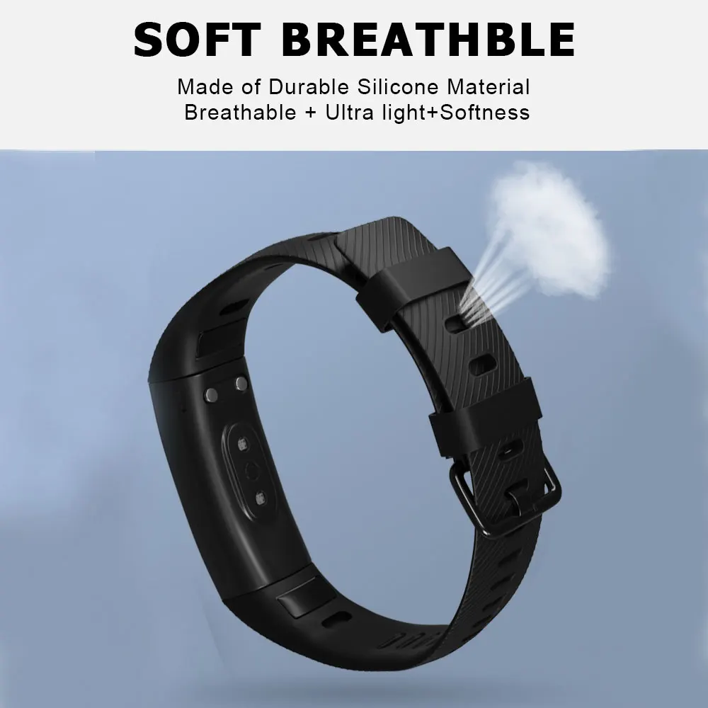 Pulsera deportiva de silicona para Huawei Band 3 y 4 Pro, Correa suave Original para Huawei Band 3 Pro
