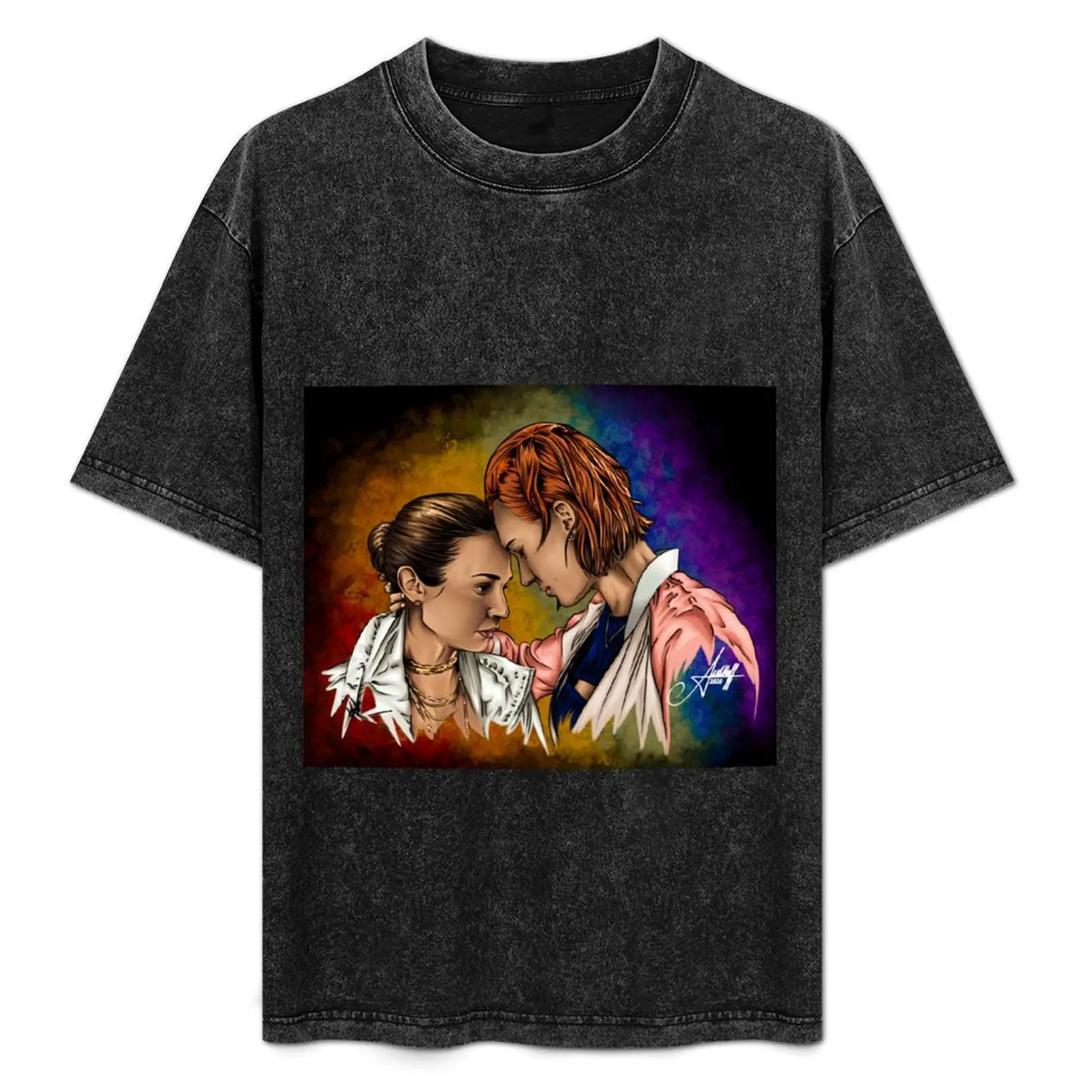 Футболка Wayhaught Pride по индивидуальному заказу, летняя мужская футболка с рисунком