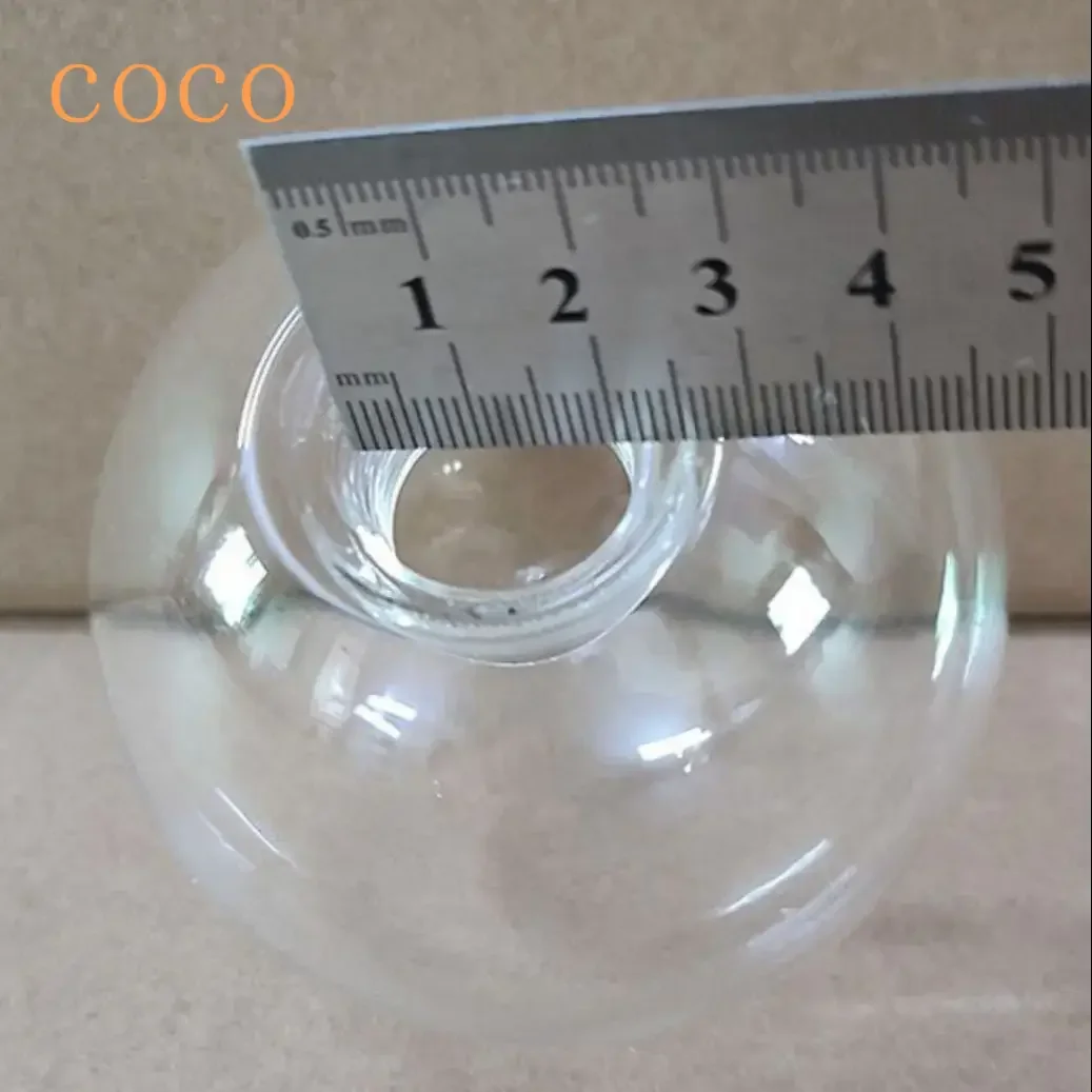 G9 Clear  Glass Lamp Shade Dia 8 10 12 15 20cm Globe 2cm Fitter Opening Replacement Lampshade for Lusture Pendant Light glass