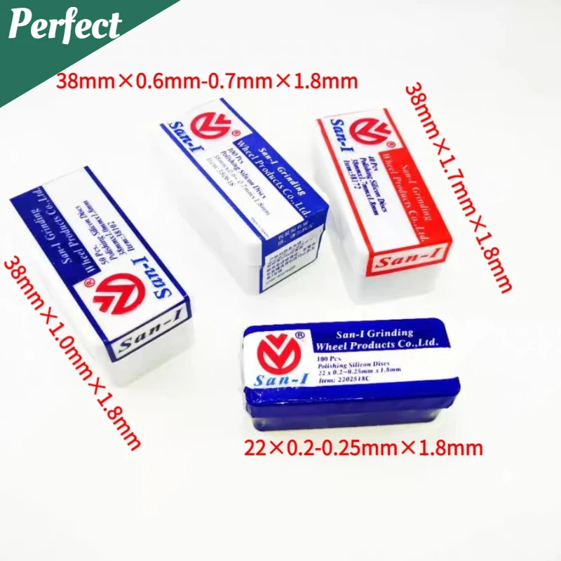 Dental Silicon Separation Disc Thin & Thick Grinding Polishing Wheel Dental Lab Metal Cutting Silicon Discs