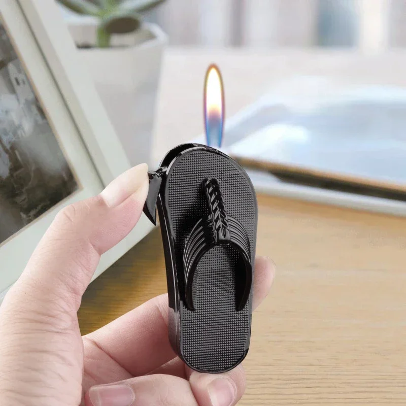 

New Creative and Personalized Portable Windproof Cheap Butane Gas Lighter Cigarette Accessories Men's Small Gift