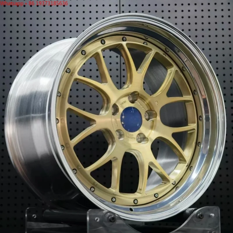 LZT-291 LM 2 Piece Deep Dish Forged Passenger Car Rims 18 19 20 21 Inch 5x114.3 5x112 5x120 Brushed Alloy Wheels for BMW Audi