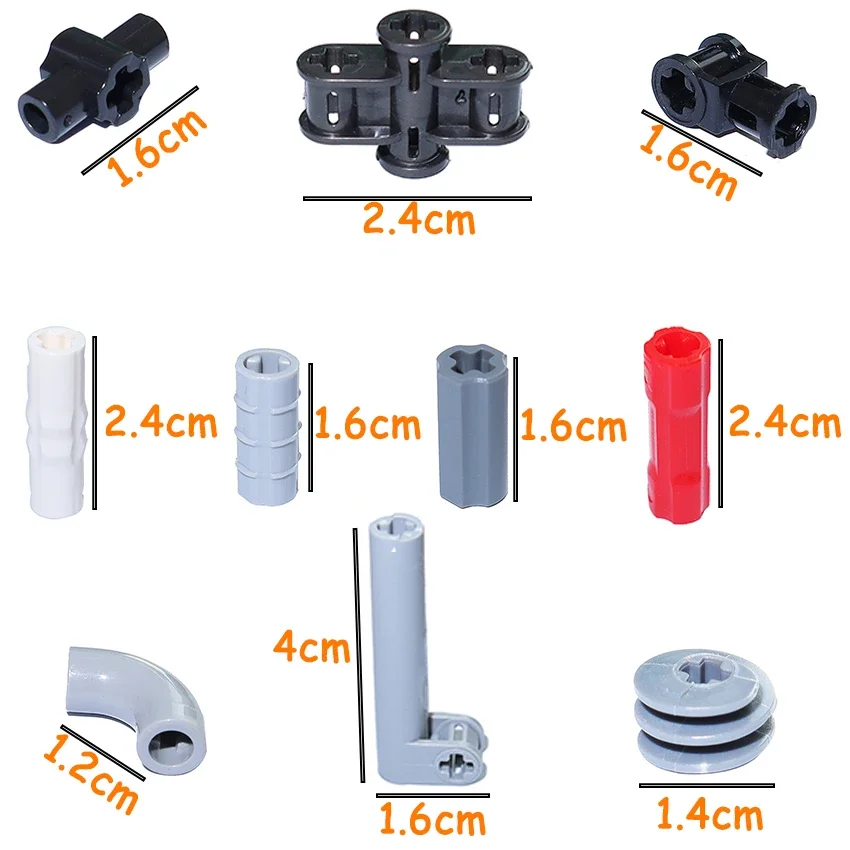 Bouwstenen Technische Deel Moc As Bus As Bout Connector Peg Cross 24122 11272 32039 6538 59443 26287 25214 27938