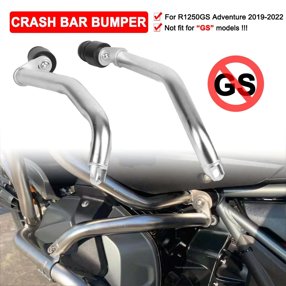 

Lower Crash Bar Extensions Bumper For BMW R1250GS Adventure 2019-2024 R1250GSA R 1250 GS ADV Motorcycle Engine Guard Protector