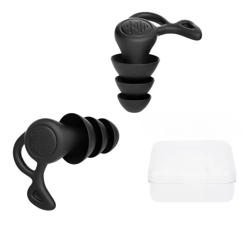 3 Layer Anti Noise Silicone Reusable Earplugs Waterproof Swimming Ear Plugs For Sleeping Diving Surf Soft Comfort Ear Protector - Image 2