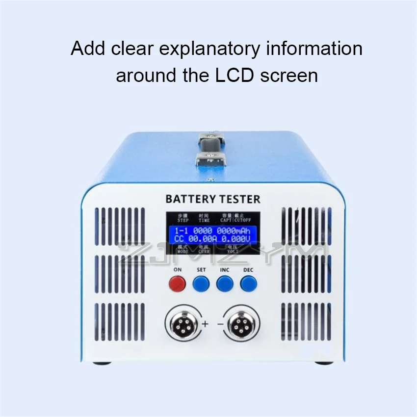 EBC-A50L Electronic Load Battery Capacity Tester Lithium Lead Acid Battery Capacity Tester Charge / Discharge 0.1-50A 110V/220V