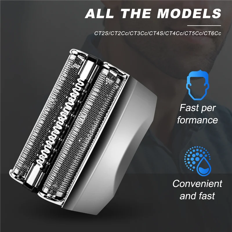 EAS-For Braun Series 7 Shaver 70B Replacement Electric Shaver Heads 720S 790CC 760CC 765C 795CC 9565 9585 7840S