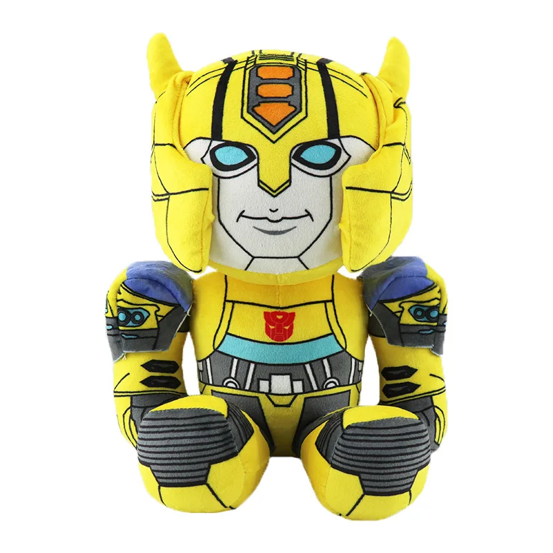 Animation Film Transformation Optimus Primes Pulted Bumblebee Megatron Stuffed Toy Robot Peripheral Doll Decorations Doll Gifts