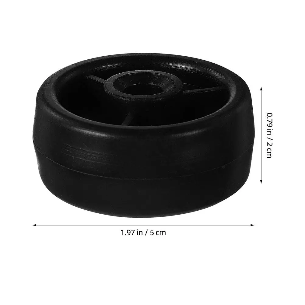 8pcs Plastic Fitness Rollers Universal High Load 360° Rotation Wheel For Treadmill Exercise Bike Gym Equipment Replacement Parts - view 2