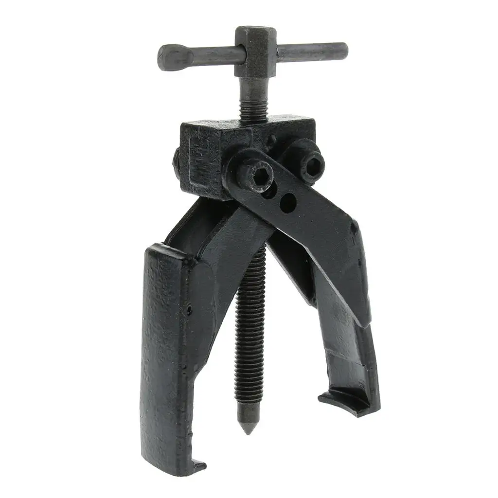 Two Jaw Gear Extractor Chrome Vanadium Steel Removal Tool for Automotive Flywheel Motorcycle Bicycle Repairs