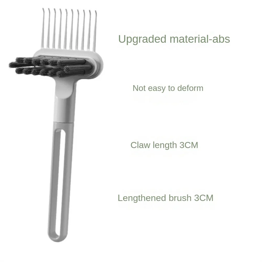 Comb Brush Curls Of Hair Dandruff Wood Comb Clean Claws And Air Cushion Comb ABS Cleaning Brush Cleaning Tool Brush