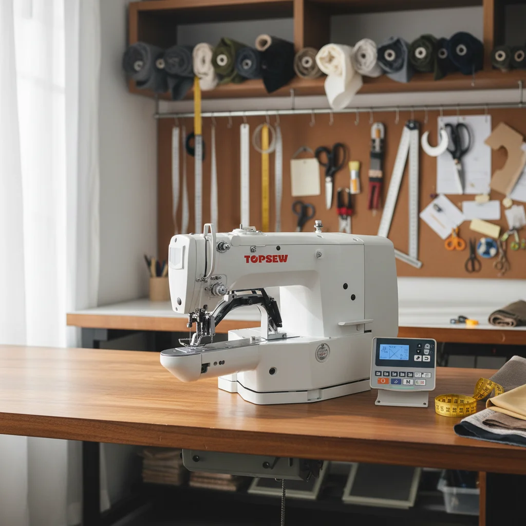 

ATV&UTV2026 Factory Cheap Price Sewing Machine 1900A Computer Controlled Bartacking Bartacking Industrial Sewing Machine