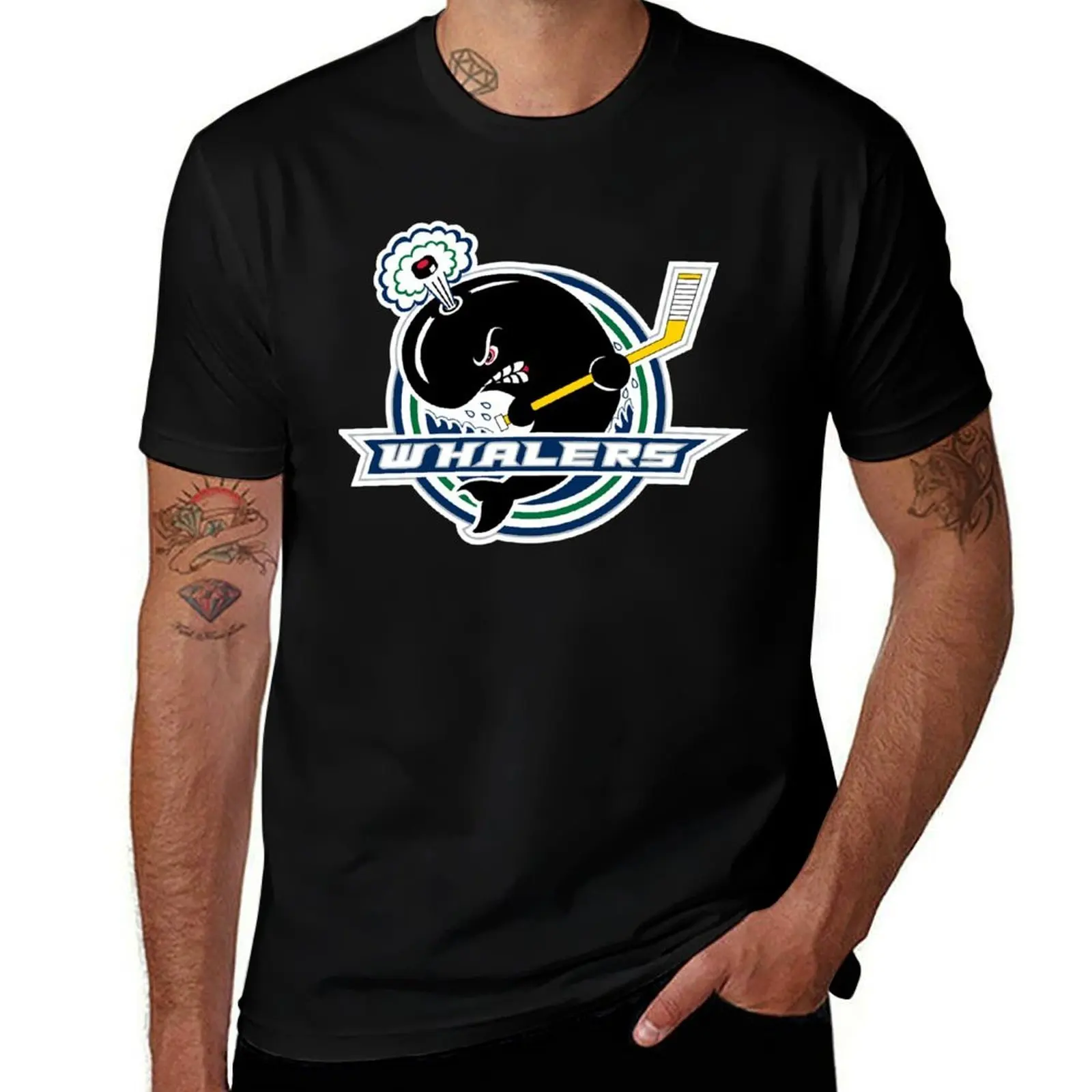 

Plymouth Whalers T-Shirt man t shirt graphic t shirts for man graphic funny T-Shirt