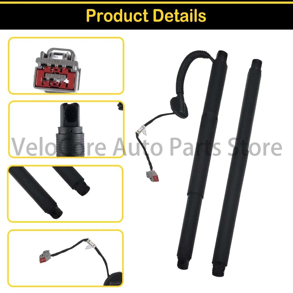 For Chevy Tahoe Suburban GMC Yukon Escalade 2015-2020 Power Hatch Lift Support Electric Tailgate Shock Strut 84306929 23408748