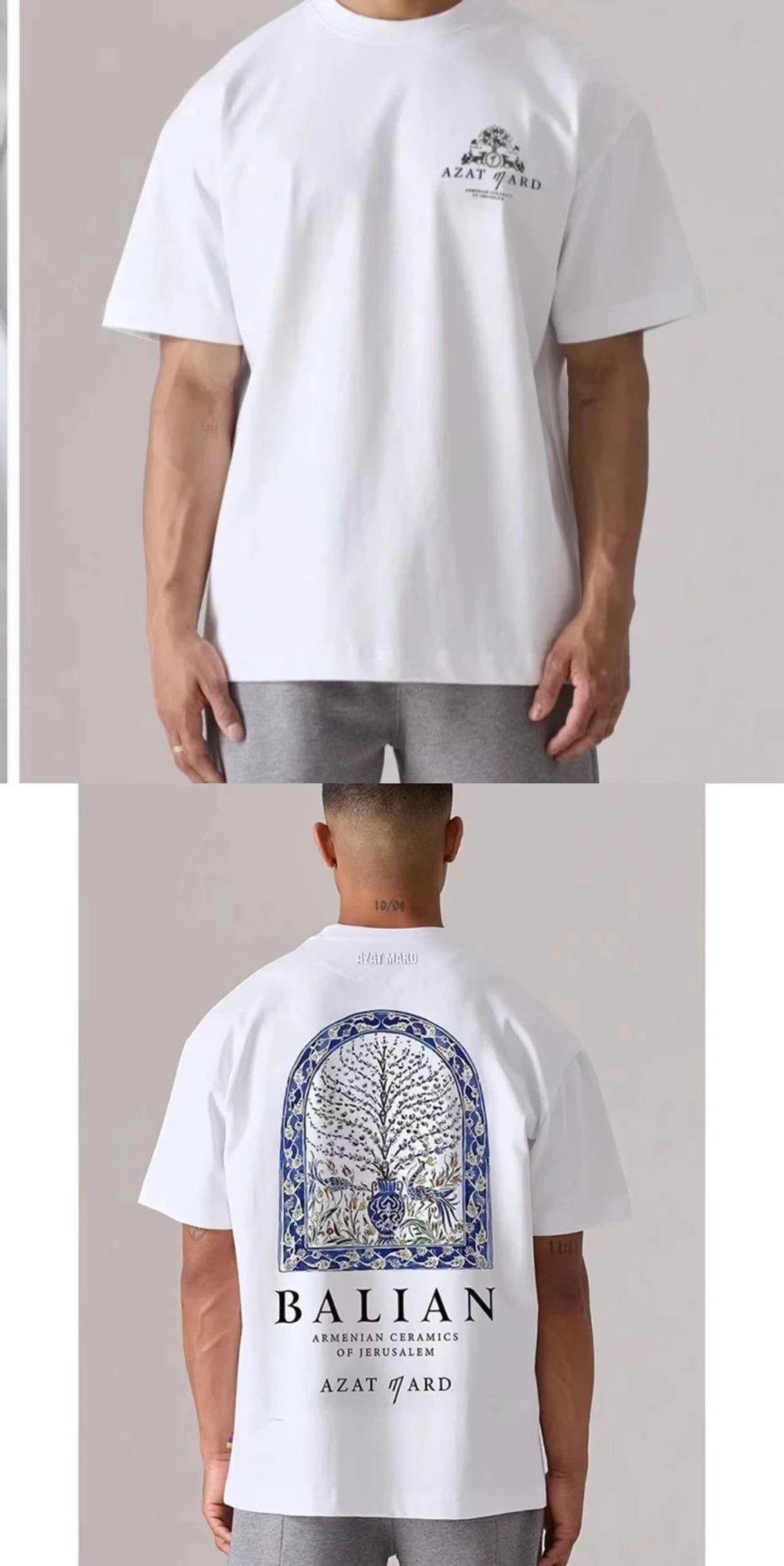 Das neue Kurzarm-T-Shirt im amerikanischen Stil für Herren-Sommer-Freizeitkleidung im Jahr 2025 ist bequem und schlicht