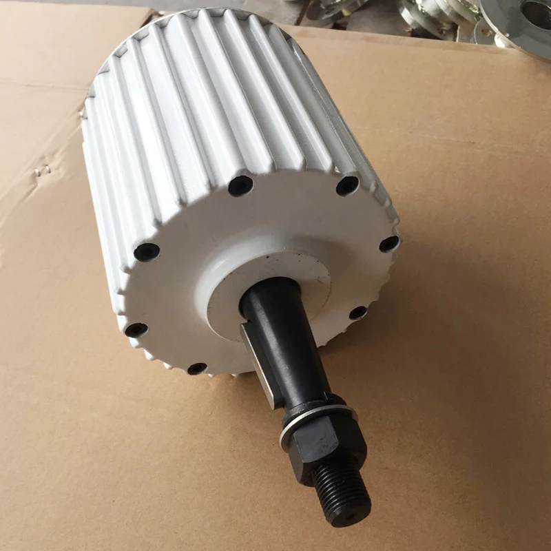 Imagem -02 - Gerador de Turbina Eólica Gearless Alternadores ac de Ímã Permanente Uso para Turbina de Água Motor Diesel 20kw 48v230v