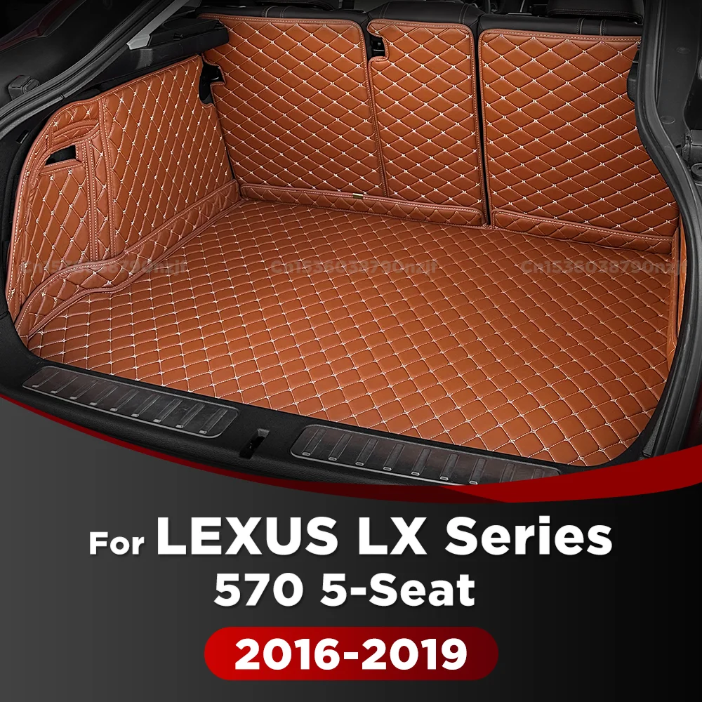 

For LEXUS LX Series 570 5-Seat 2016-2019 18 17 Auto Full Coverage Trunk Mat Car Cover Pad Cargo Liner Interior Accessories
