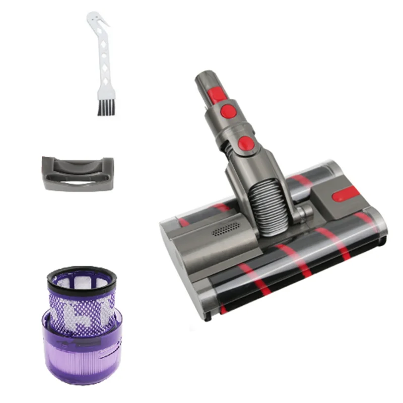

B99A-For DYSON SV21 Micro Robot Vacuum Replacement Soft Roller Cleaner Head With Switch Lock Filter Brush Ultra Durable Accessor