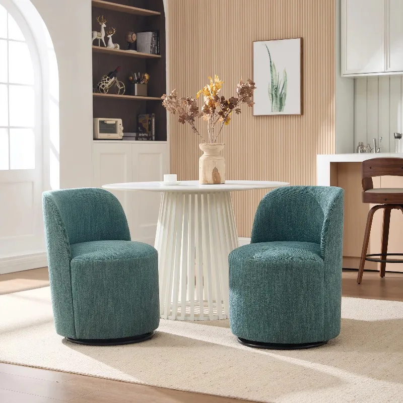 In Stock Overseas  Sample Nordic Rotating Dressing Stool, Bedroom With Backrest Dressing Table, Household Makeup Chair