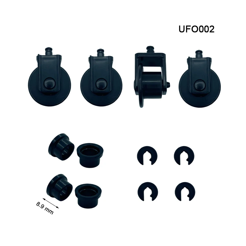 One Set Original Wheel For Robotic Swimming Pool Cleaner Cordless UFO002 UFO003