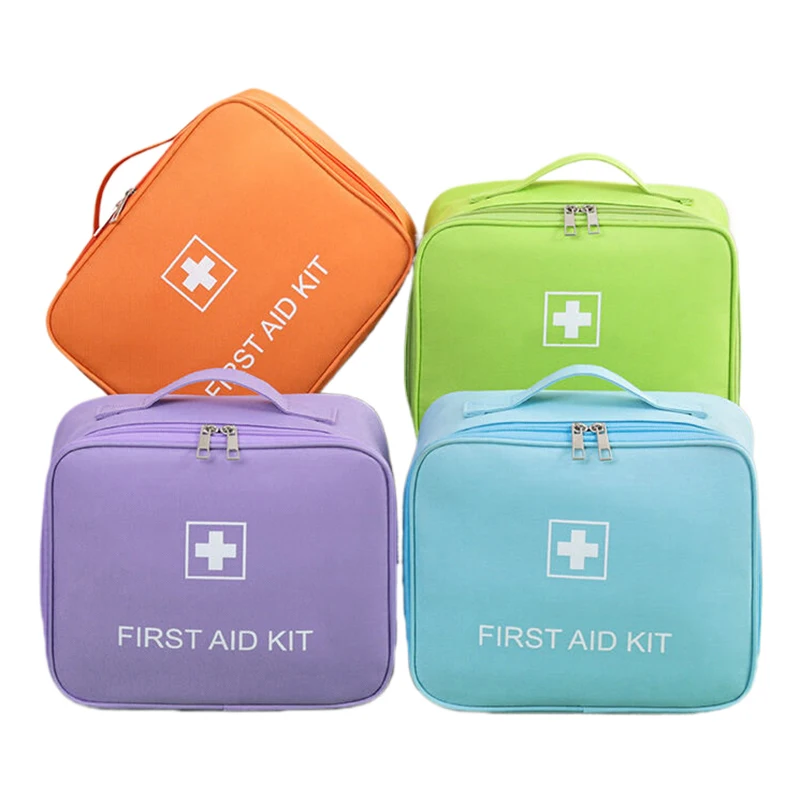 Portátil First Aid Medical Kit, Mini EDC Pouch, Pill Case, Travel Organizer, Camping ao ar livre, Emergency Medicine Storage Bag, 1Pc