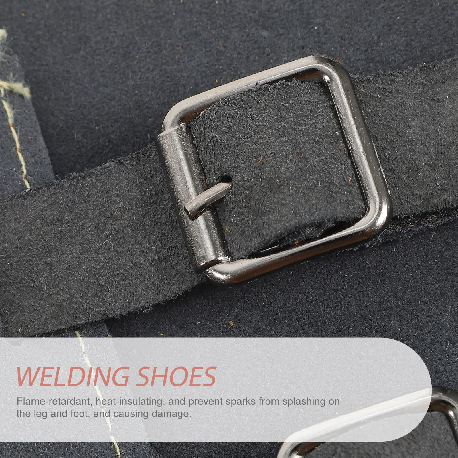 

1Pcs Welding Protective Foot Cover Flame Retardant Cowhide Shoe Cover Lightweight Heat Resistant Welding Foot Protector