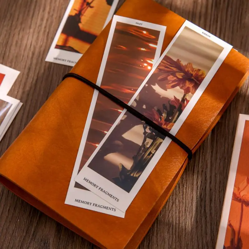 MR.กระดาษ 4 แบบ 30 ชิ้น/ถุง INS สไตล์ WARM Series Creative บัญชีมือ DIY Decor บุ๊คมาร์คเครื่องเขียนอุปกรณ์สํานักงานนักเรียน