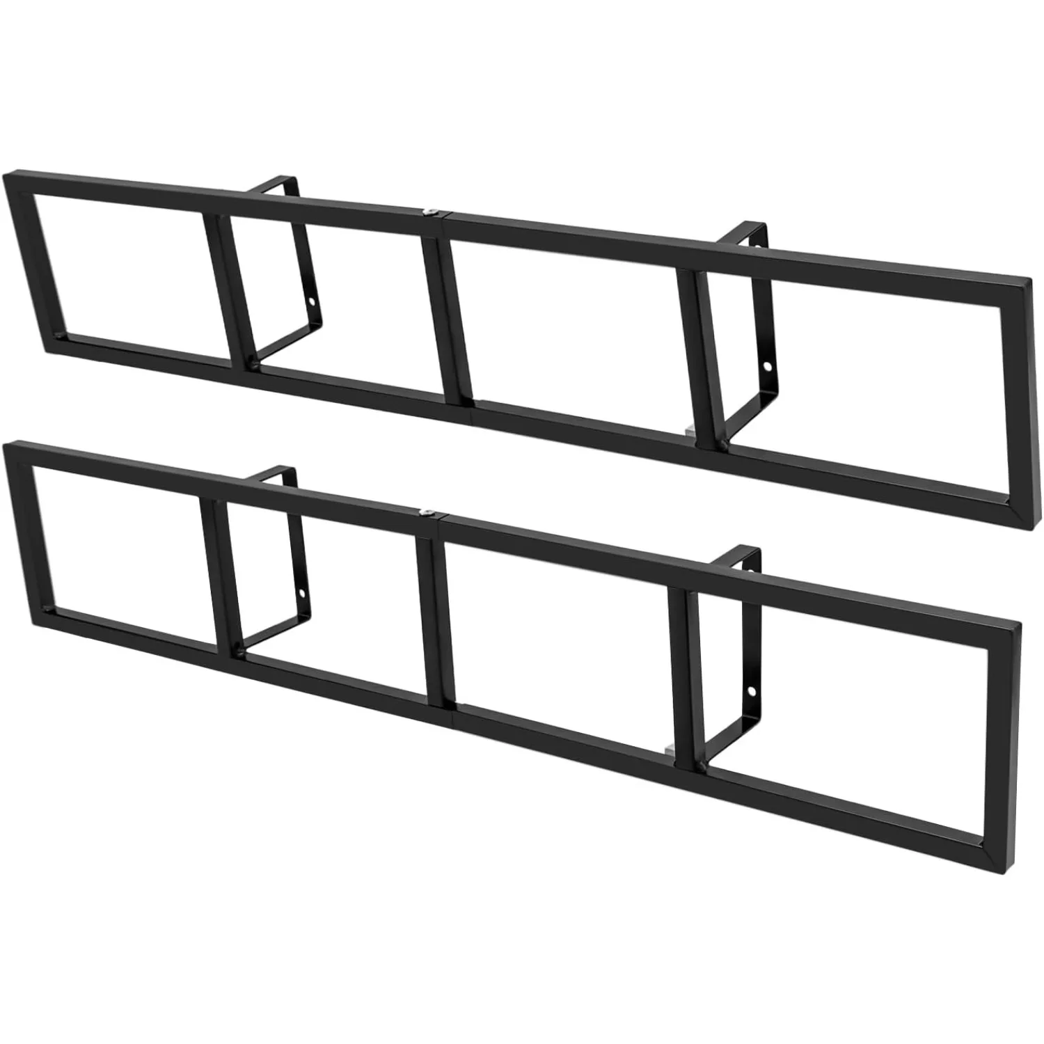 2 رف أقراص مضغوطة/أقراص DVD عائم مثبت على الحائط، منظم تخزين الوسائط، منظم ألعاب فيديو مكعب 34 بوصة هدية للعائلة/الأصدقاء