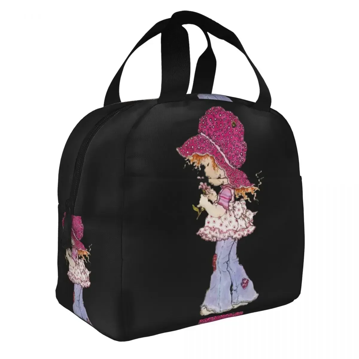Sarah Kay Cartoon Animation Insulated Lunch Tote Bag for Women Resuable Cooler Thermal Food Lunch Box School