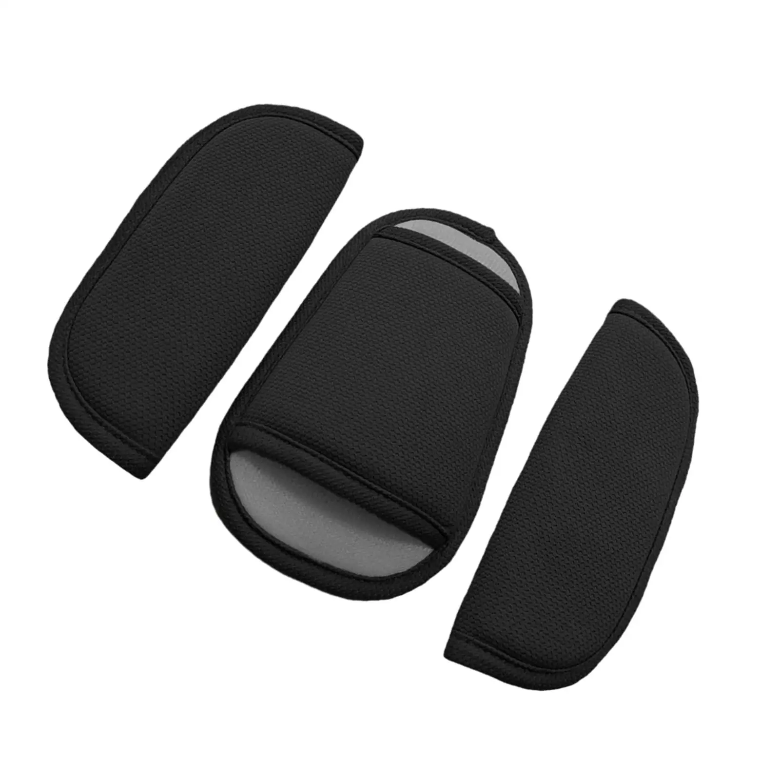 Cubierta Universal para correa de hombro de coche, almohadillas para cinturón de seguridad de coche, refuerzo de asiento de bebé, 3 unidades