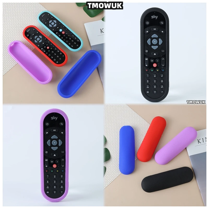 

For SKY Q TV Remote Control Silicone Protective Shockproof Cover Case Anti-drop Anti-scratch