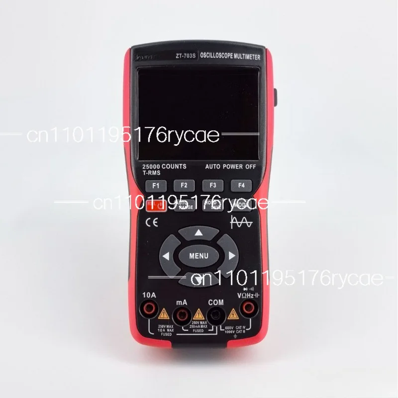25000 Counts, Dual Channel 50MHZ Bandwidth,280MSa/s High ZT-703S 3-in-1  Multimeter with 3.5 Inch Display,