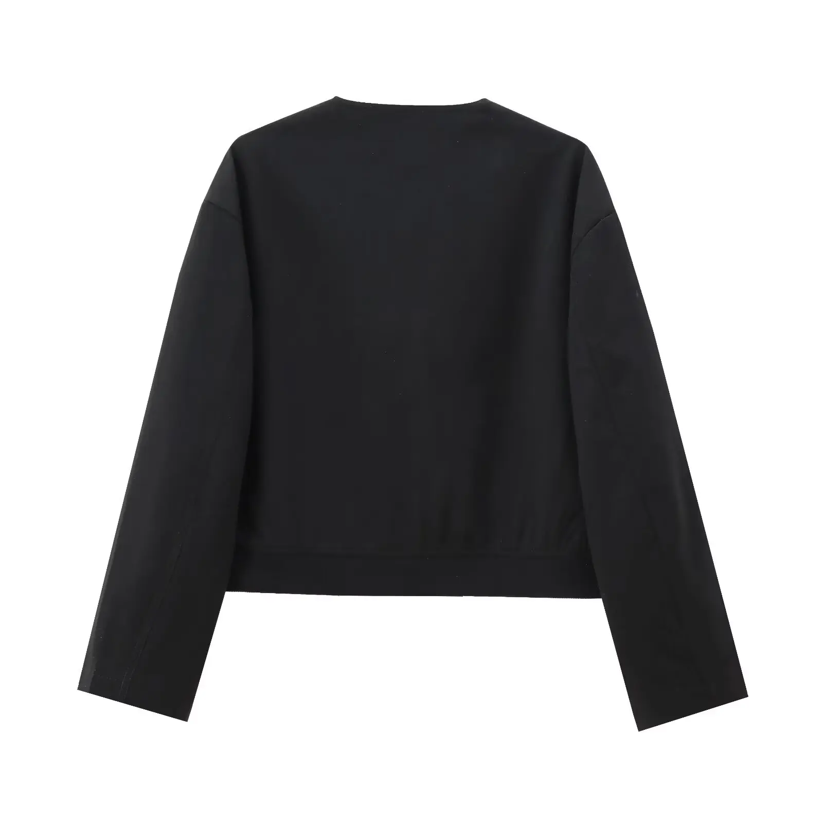 KONDALA 2024 Autumn Winter Women Casual Solid Jackets Loose Single Breasted Coat Pockets O-Neck Warm Fashion Female Jackets