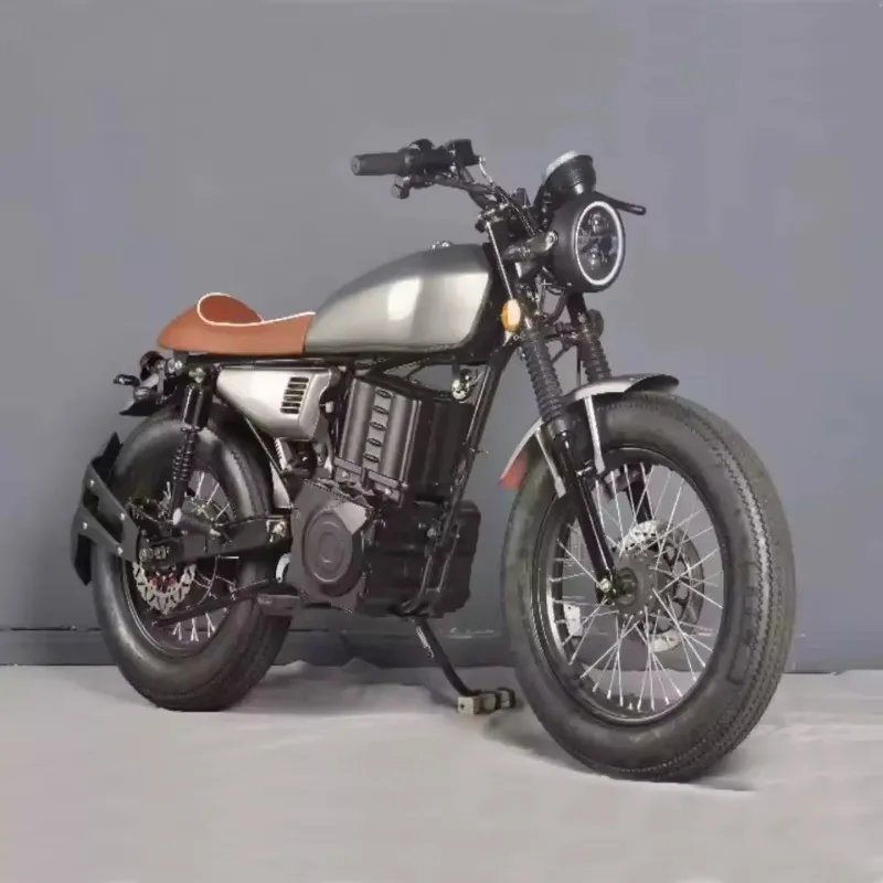 

2025 Newest Cheapest Retro Motorcycles Style 1500w High Power Moped Scooter Electric Tricycle For Adults