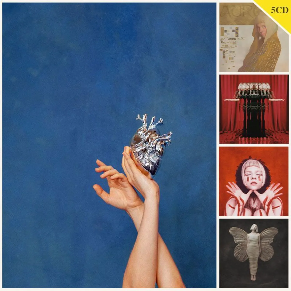 

AURORA Studio Albums Collection - Only CD Ultimate Iconic Norwegian Alternative Pop Dream Pop Masterpieces 5CD
