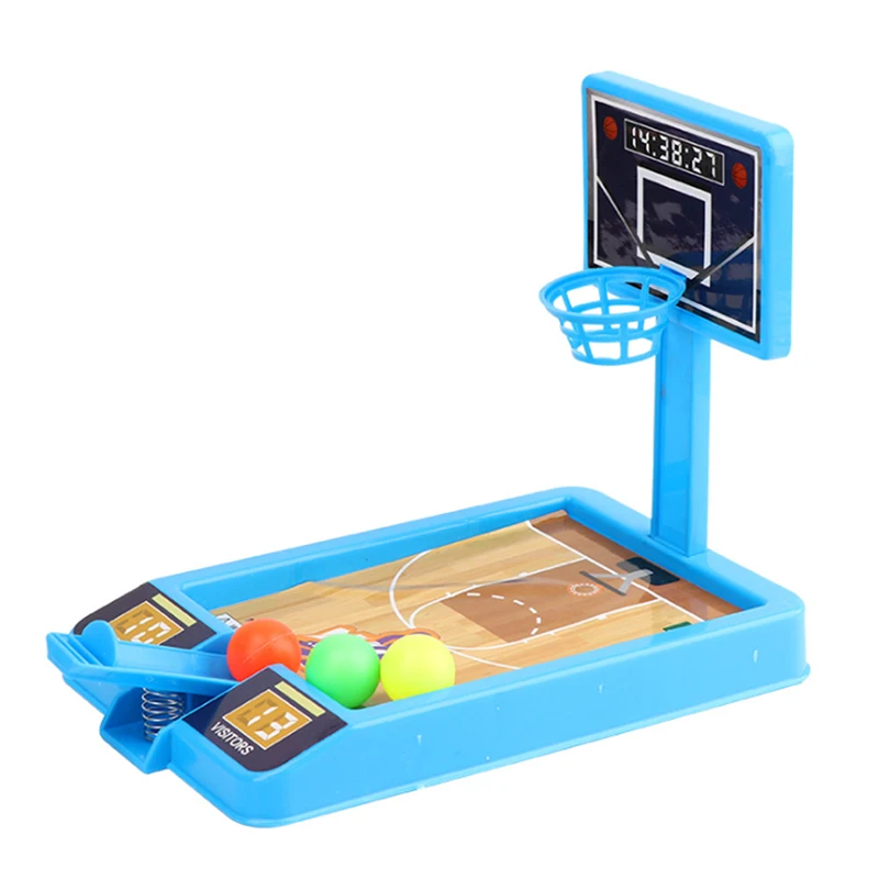 Basketball Shooting Game 3-Ball Interactive Board Game Indoor Sports Kids Gifts