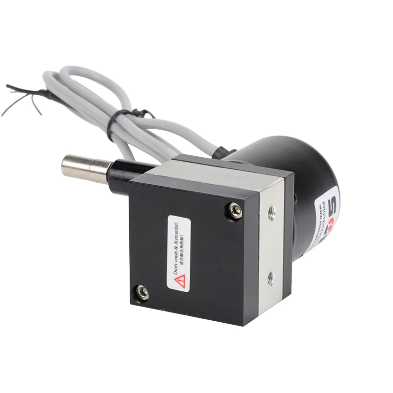 2026 100mm Draw Wire Displacement Sensor 0-10K Ohm Output Linear Rope Encoder String Travel Sensor