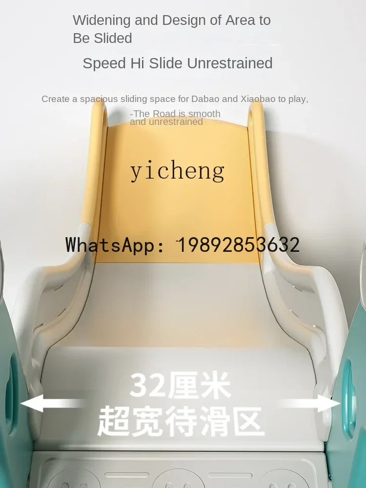 AF Slide – cadre d'escalade pour enfants, balançoire et toboggan pour bébé de la maternelle, toboggan trois en un