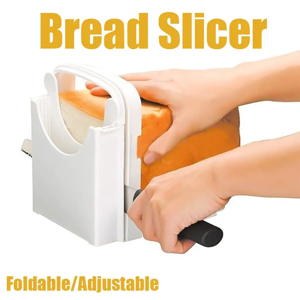 

Splicing Adjustable With Cutting Guide Maker Sandwich Bagel Toast Cutter Bread Slicer Slicing Machine Kitchen Tool