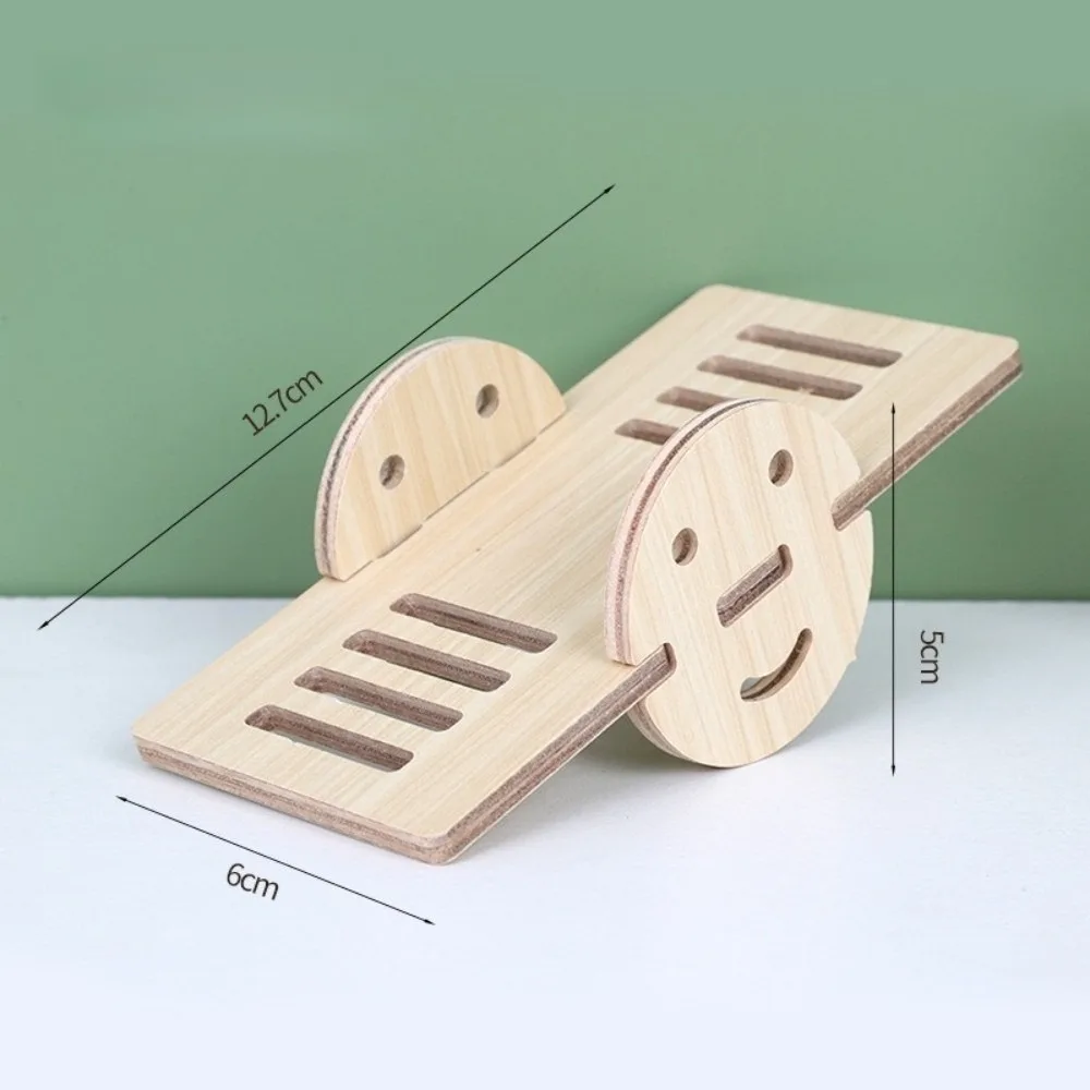 New Wooden Hamster Villa Chewable Easy to Install Platform House Durable Cage Accessories Hamster Climb Pet Supplies