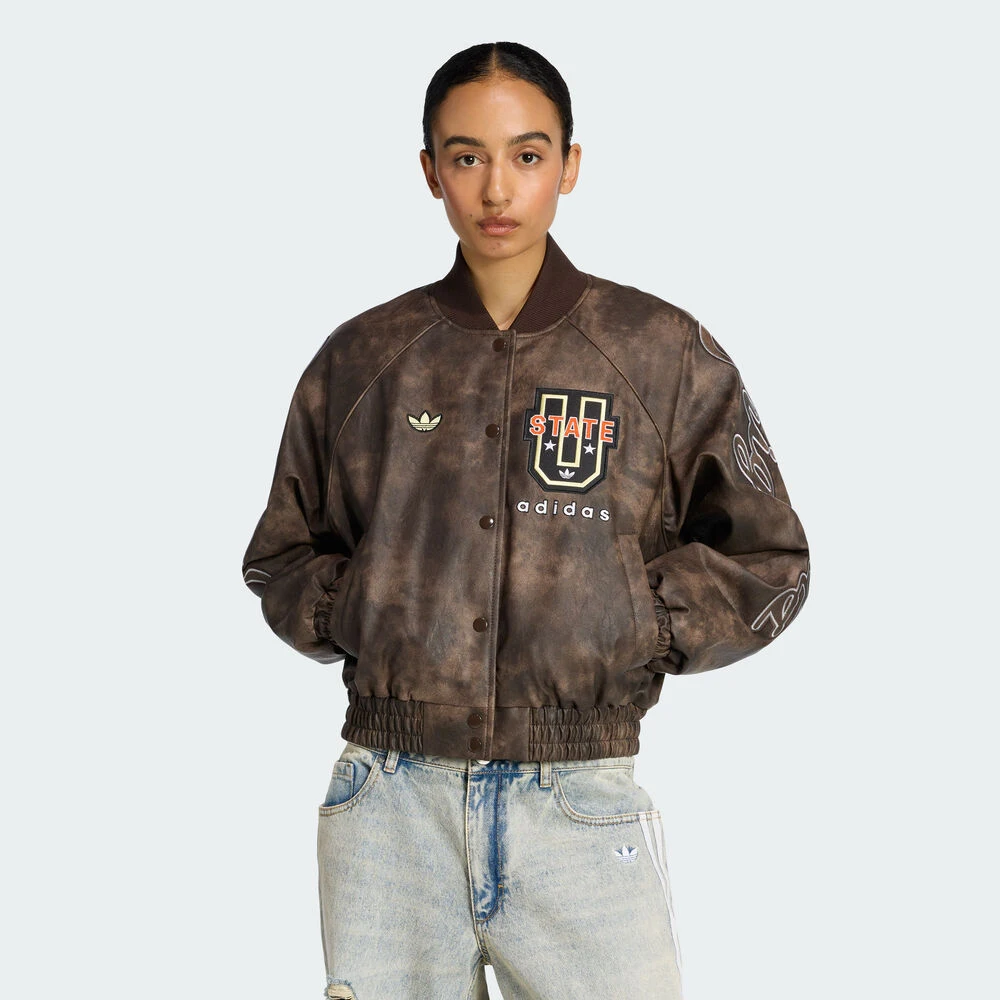 

Adidas Trifolium Women's Sports and Leisure Cotton Jacket KF2307