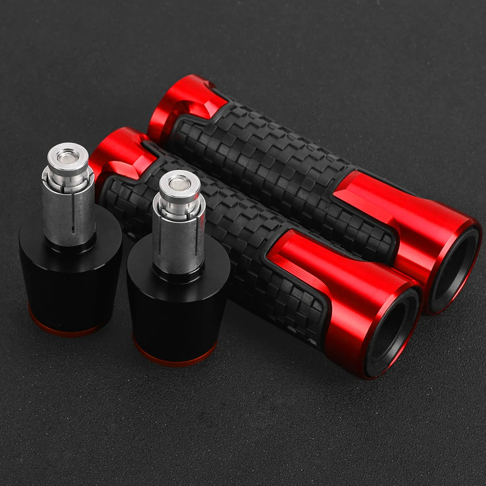 7/8\'\' 22mm Handlebar Grips Motorcycle FOR KYMCO DOWNTOWN 125/200/300/350/350i Handle Bar Cap Grip End Plugs 2021 2022 2023 2024