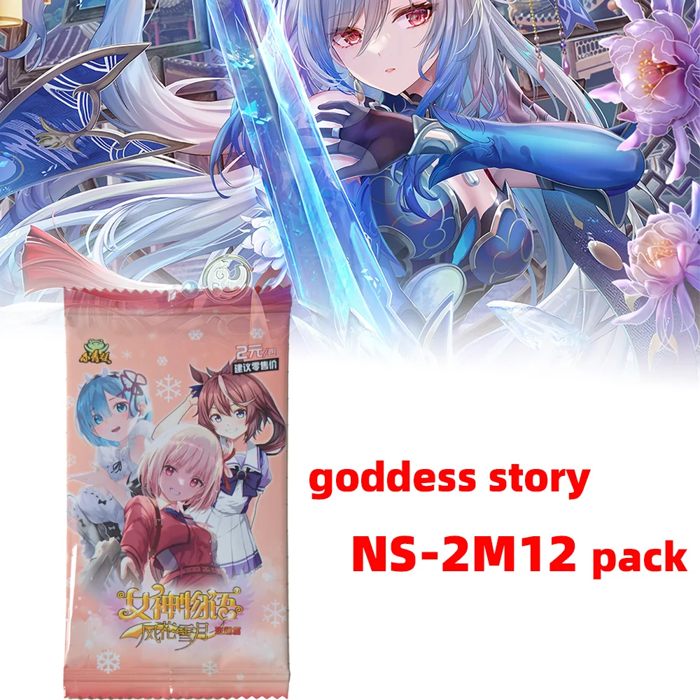 Goddess Story 2m12 Pack card Anime Games Swimsuit Bikini Feast Booster Box Doujin Toys And Hobbies Gift