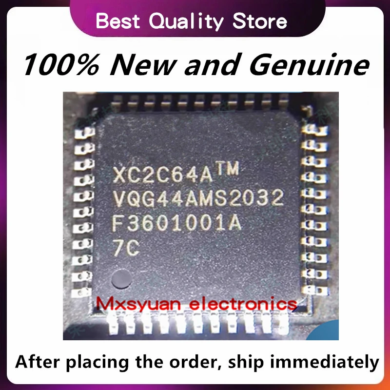 New original 5~10pcs/lot XC2C64A-7VQ44C XC2C64A-VQG44  XC2C64A TQFP44