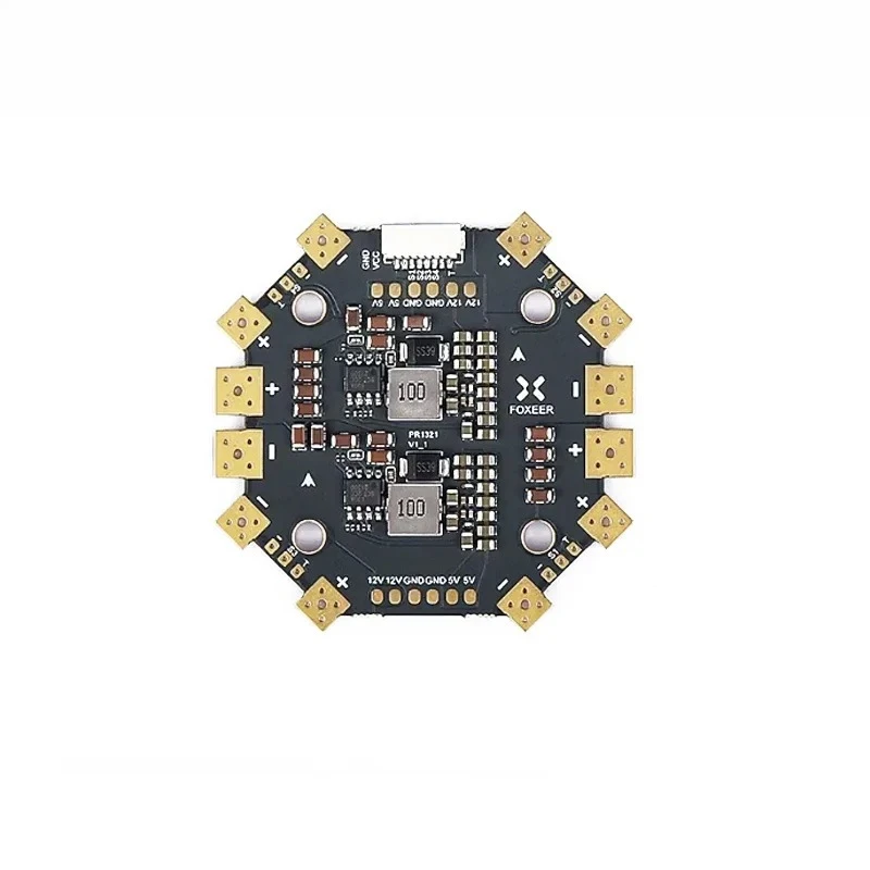 

Foxeer PDB400 8S 400A PDB Dual Battery Distribution Board Suitable for Model Aircraft Accessories