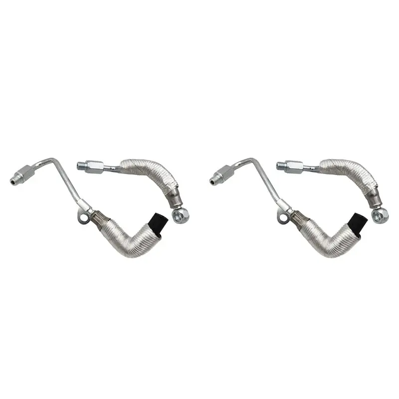 

Superior-4PCS Turbocharger Coolant Feed Water Pipe&Return Pipe Kit 55568031 55567067 For Vauxhall Opel Adam Astra Meriva B Zafir