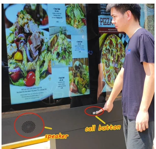 21.5 32 49 Inch Shopping Mall Android Interactive Touch Screen Digital Signage Display Vending Machine Outdoor Ordering Kiosk