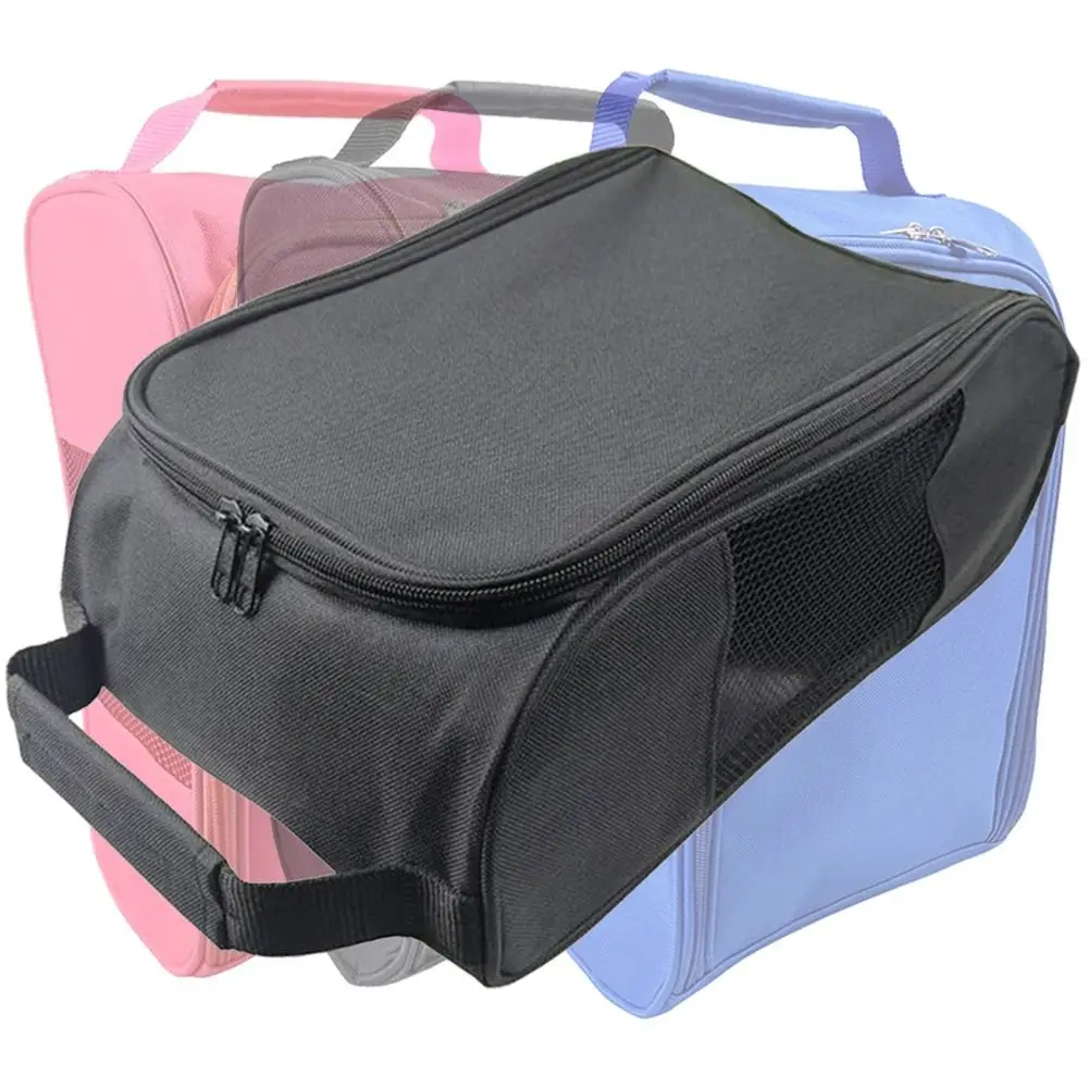 Portable Lightweight Golf Shoe Bag Breathable Dustproof Shoes Carrier Bags Pouch Pack Mini Golf Shoe Holder Bag Travel Camping