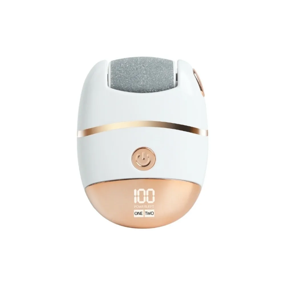 Portable Rechargeable Electric Foot File with 5 Interchangeable Grinding Heads with LCD Display Electric Foot Grinder
