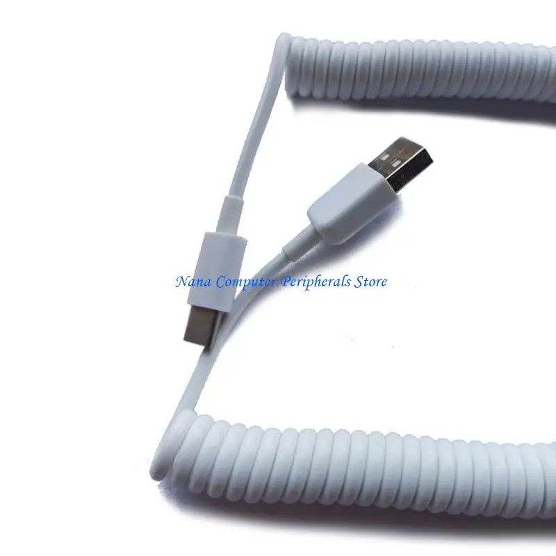 Teclado fio enrolado F68C GH60 USB V2 MINI MICRO TIPO C USB PORTA PARA 2 XD64 XD75 XD96 Teclado